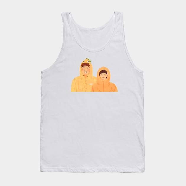 Moving KDRAMA - Bongseok & Heesoo Tank Top by aaalou